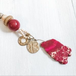 Chico’s Pendant Necklace with Dragonfly Charm